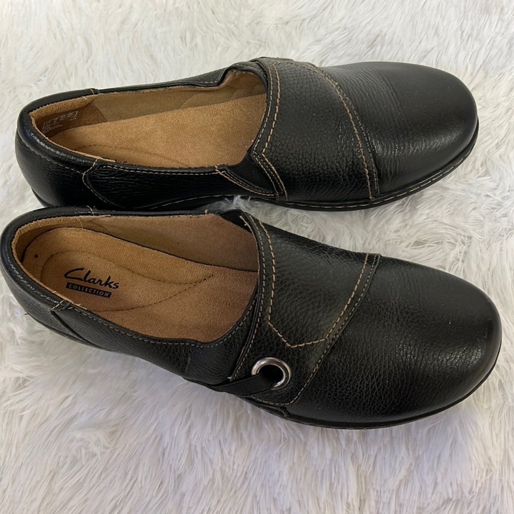 From Clark collection, size 11W, black